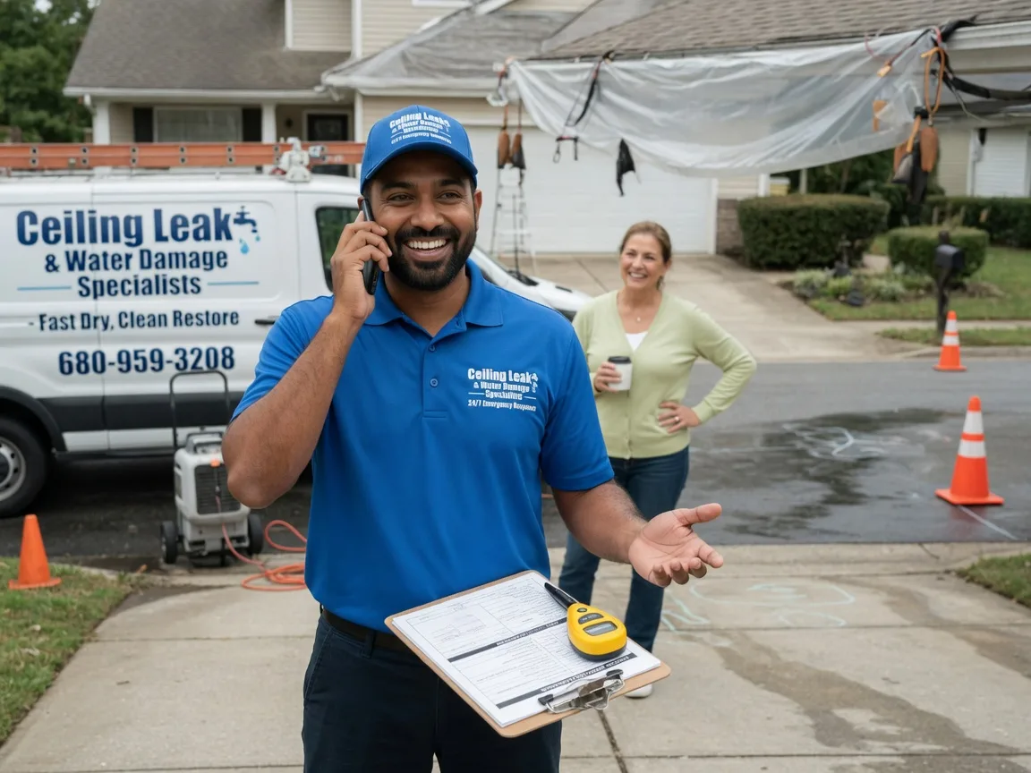 Ceiling Leak Cleanup Chapel Hill, NC FAQs