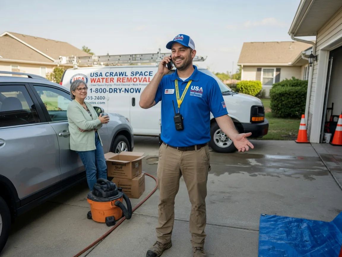 Crawl Space Water Removal Chapel Hill, NC FAQs